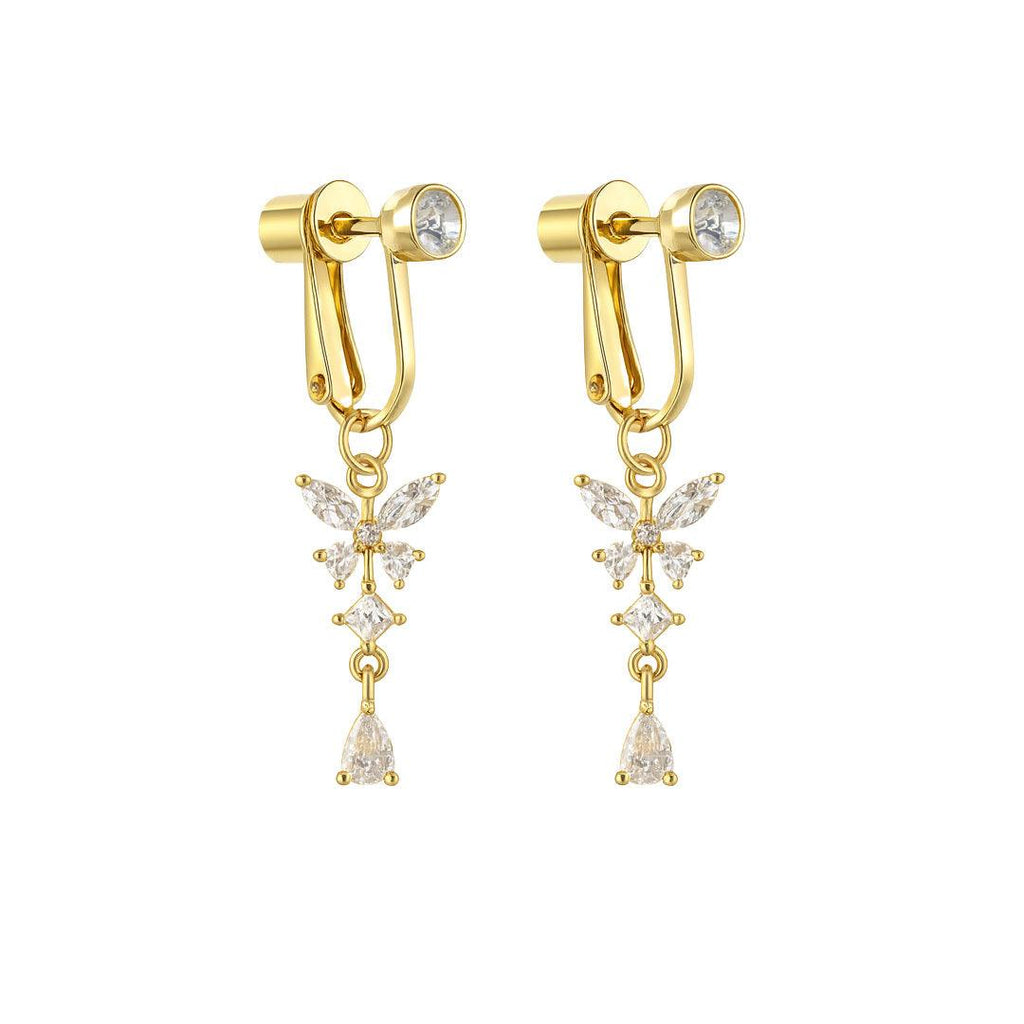Butterfly Dreams Clip-On Earrings