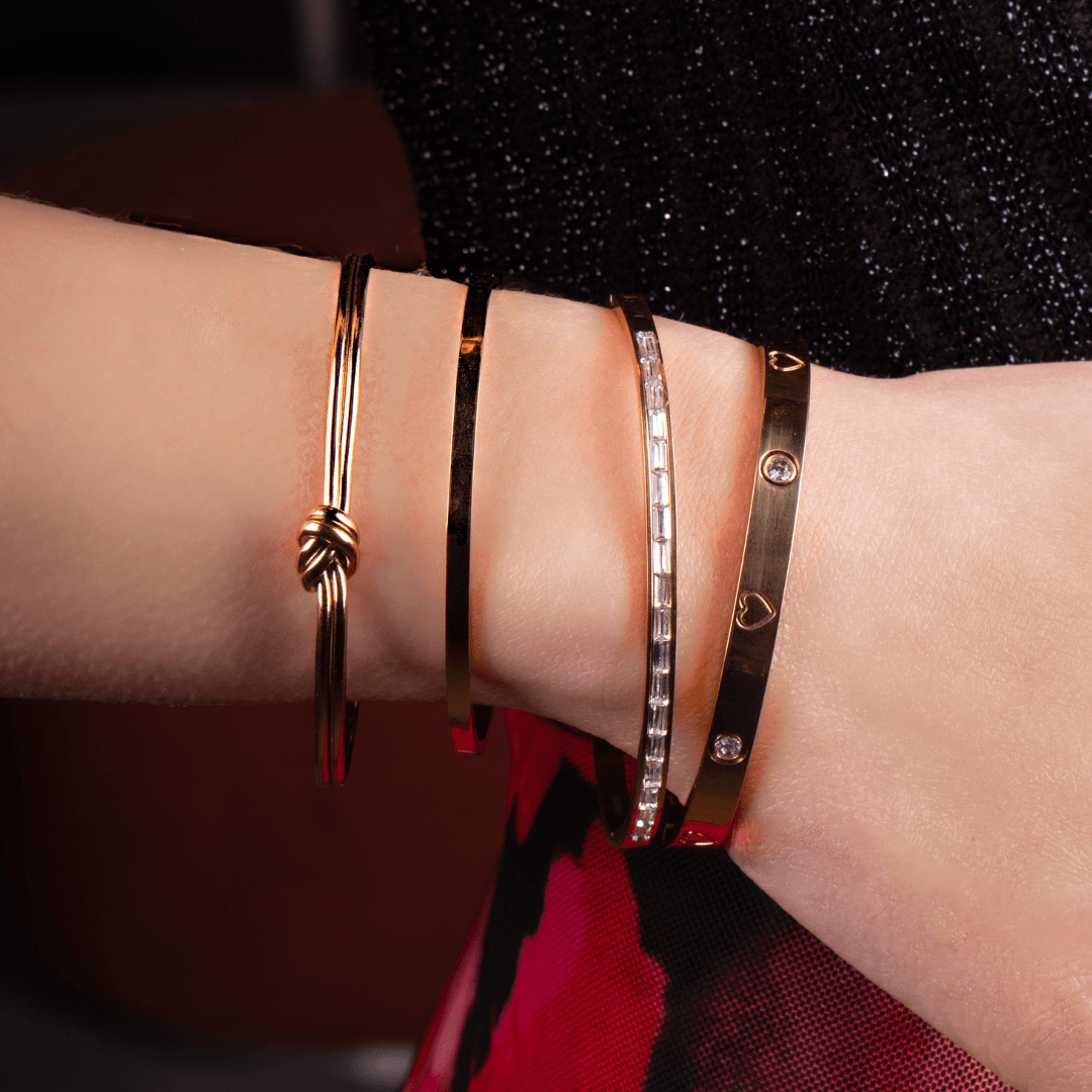 Waterproof Stainless Steel Bangle