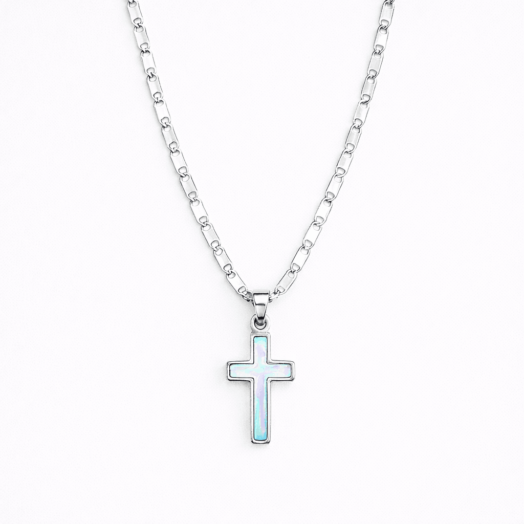 Aura Cross Necklace