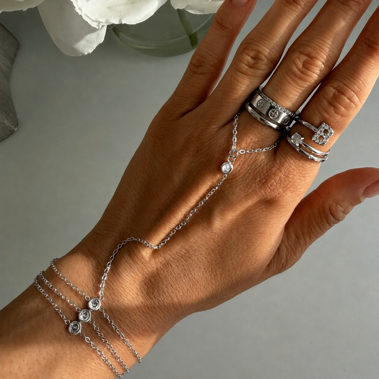 Viral Hand Chains: Anti Tarnish Waterproof