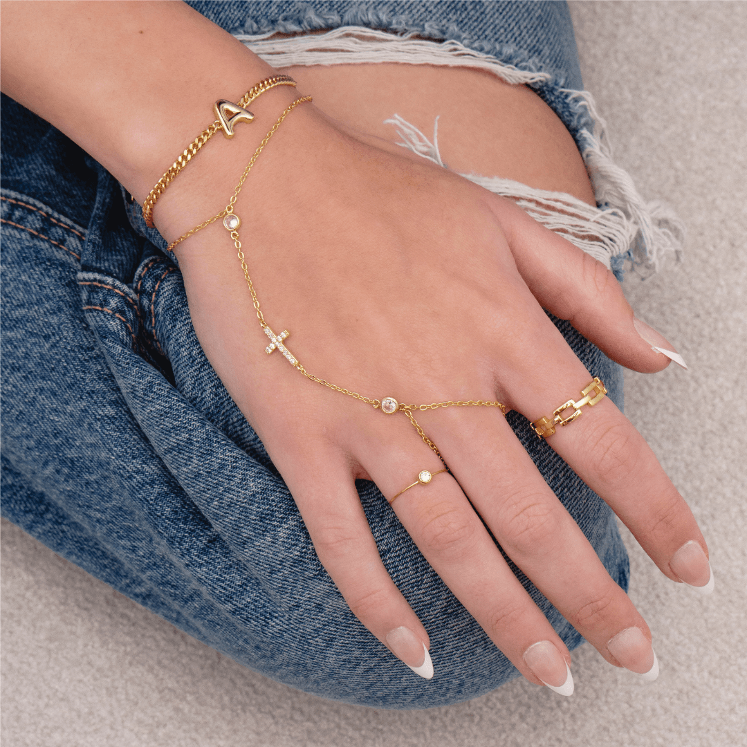 Viral Hand Chains: Anti Tarnish Waterproof