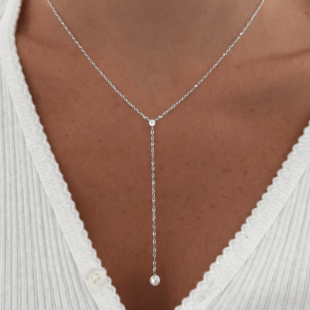 Falling Star Lariat Necklace