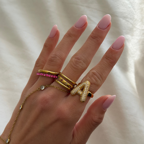 Adore Me Earring. Ring & Necklace 3 Piece Bundle