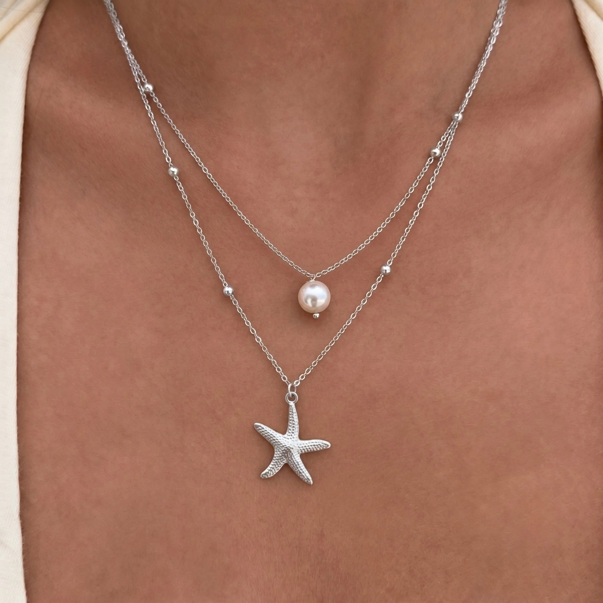 Mermaid Mood Necklace 2 Piece Set