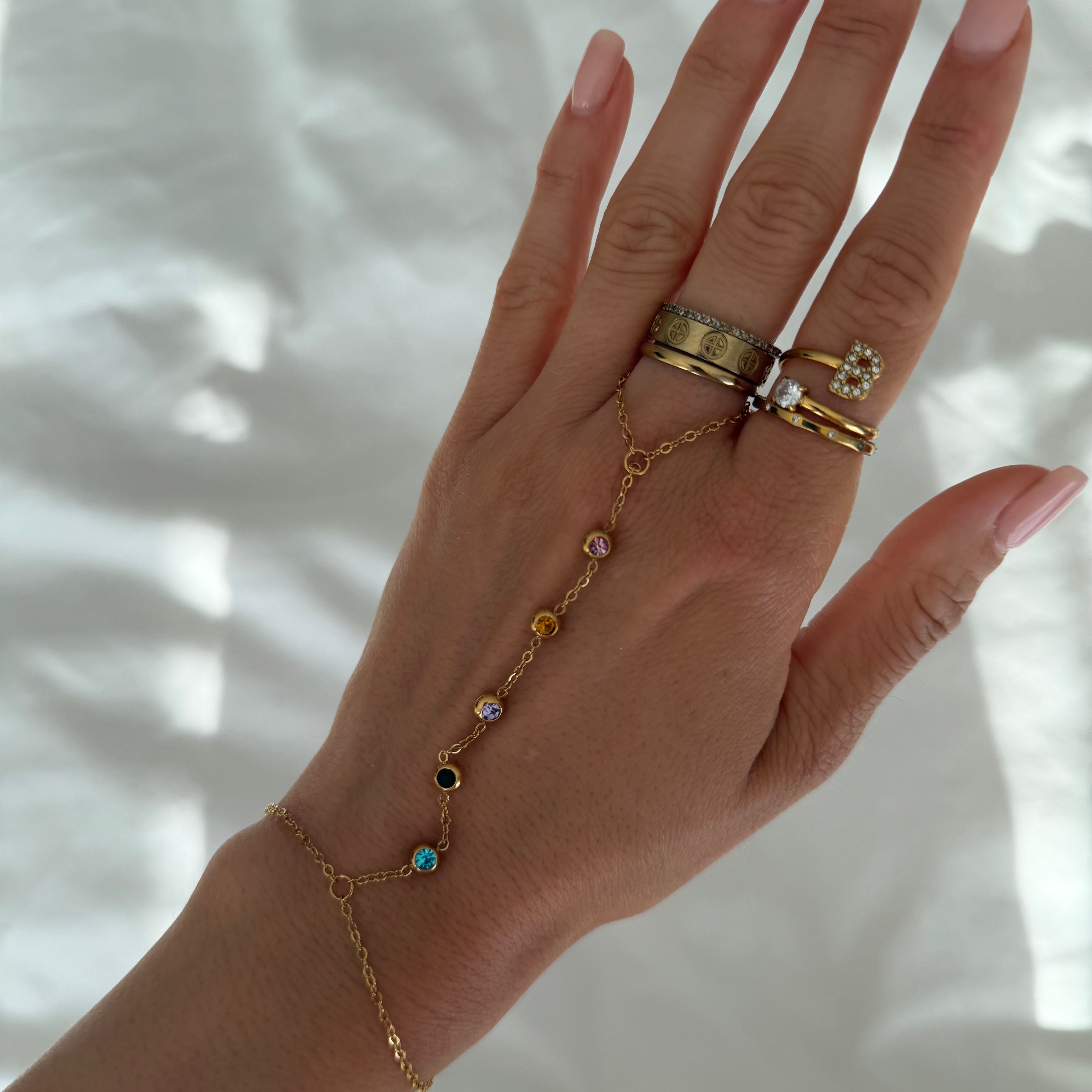 Viral Hand Chains: Anti Tarnish Waterproof