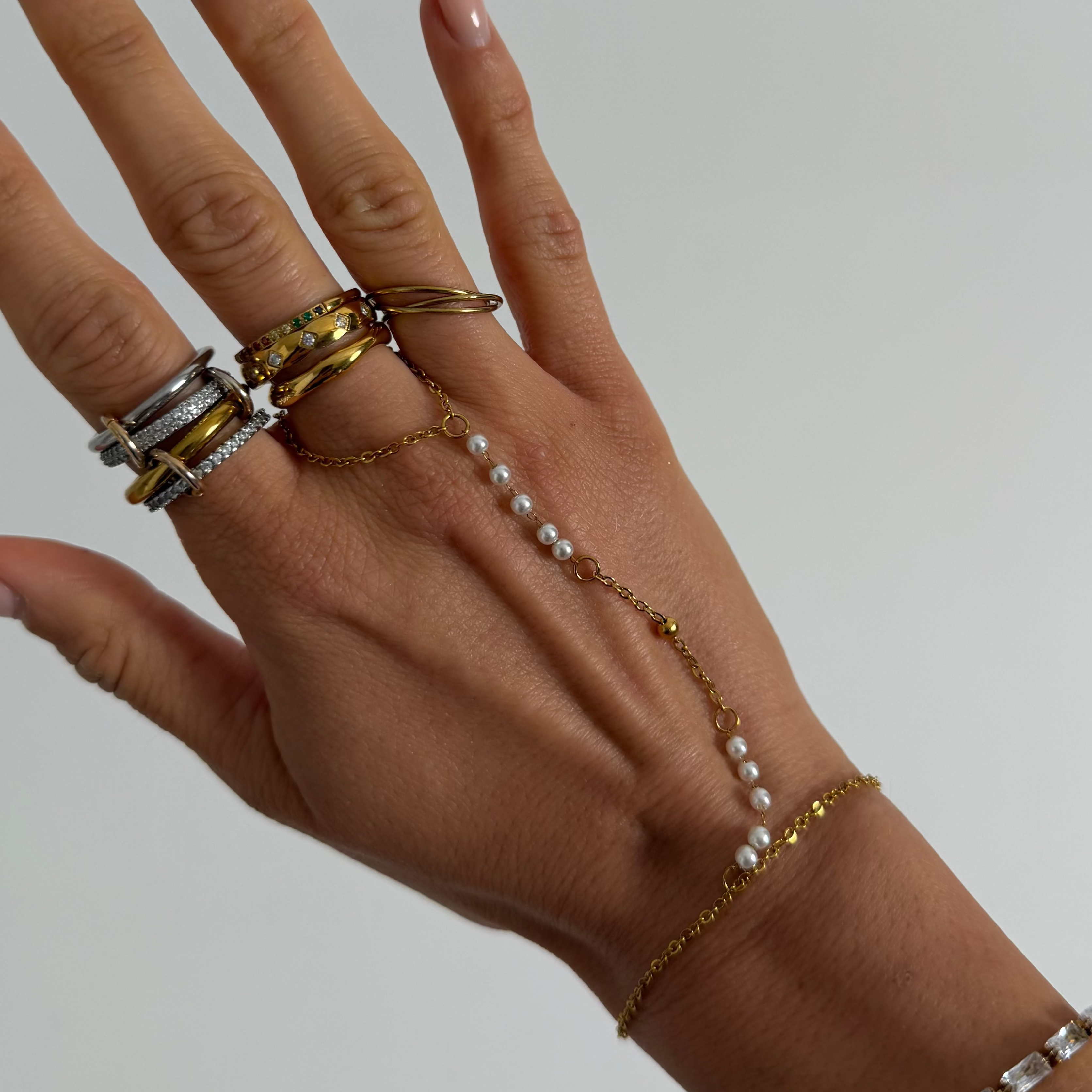 Viral Hand Chains: Anti Tarnish Waterproof