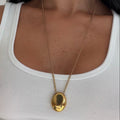 Aurora Glow Long Necklace