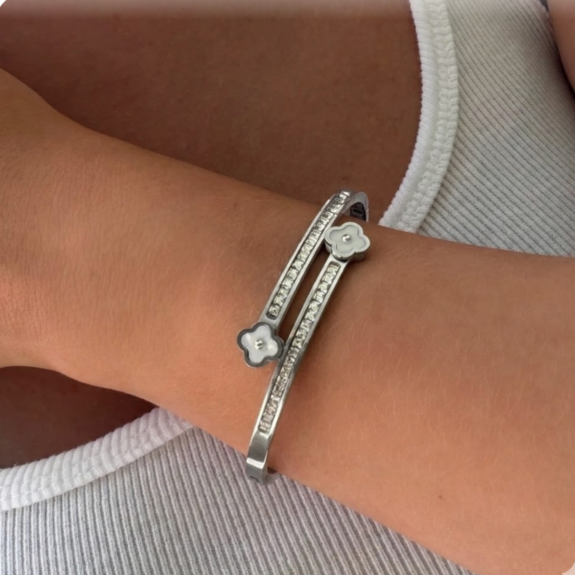 Lucky Row Bangle