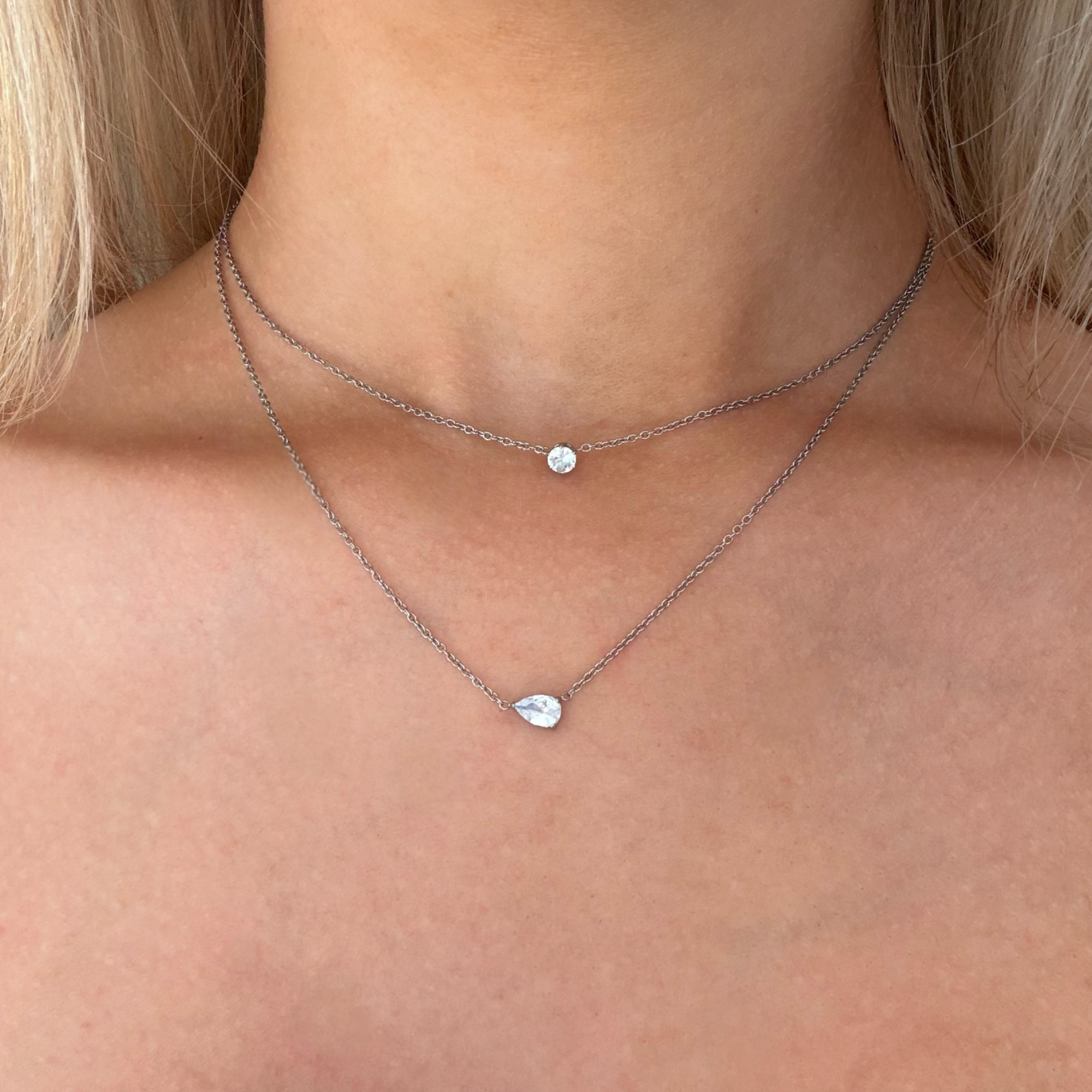 Whisper Shine Necklace 2 Piece Set