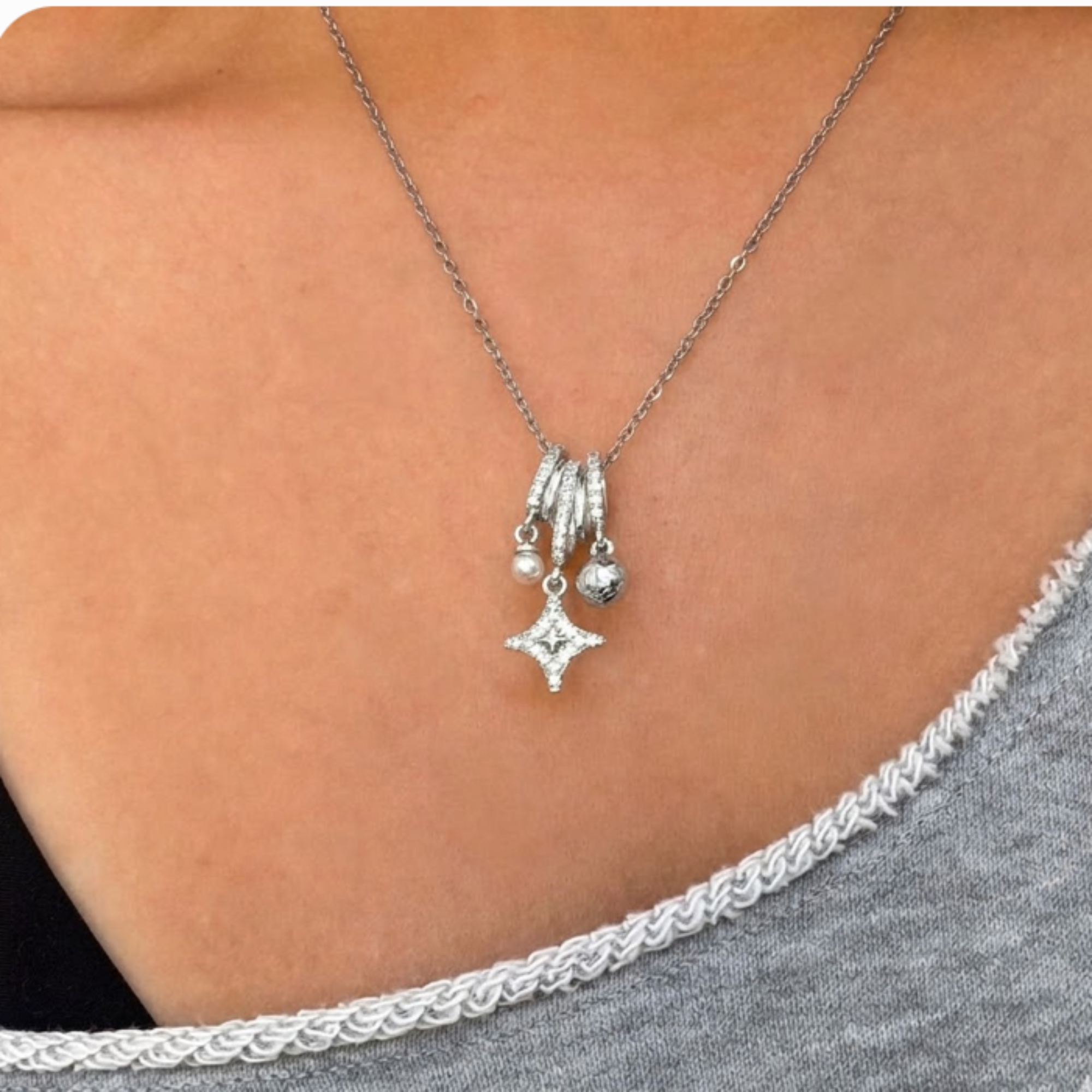 Evry FC Soccer Charm Necklace