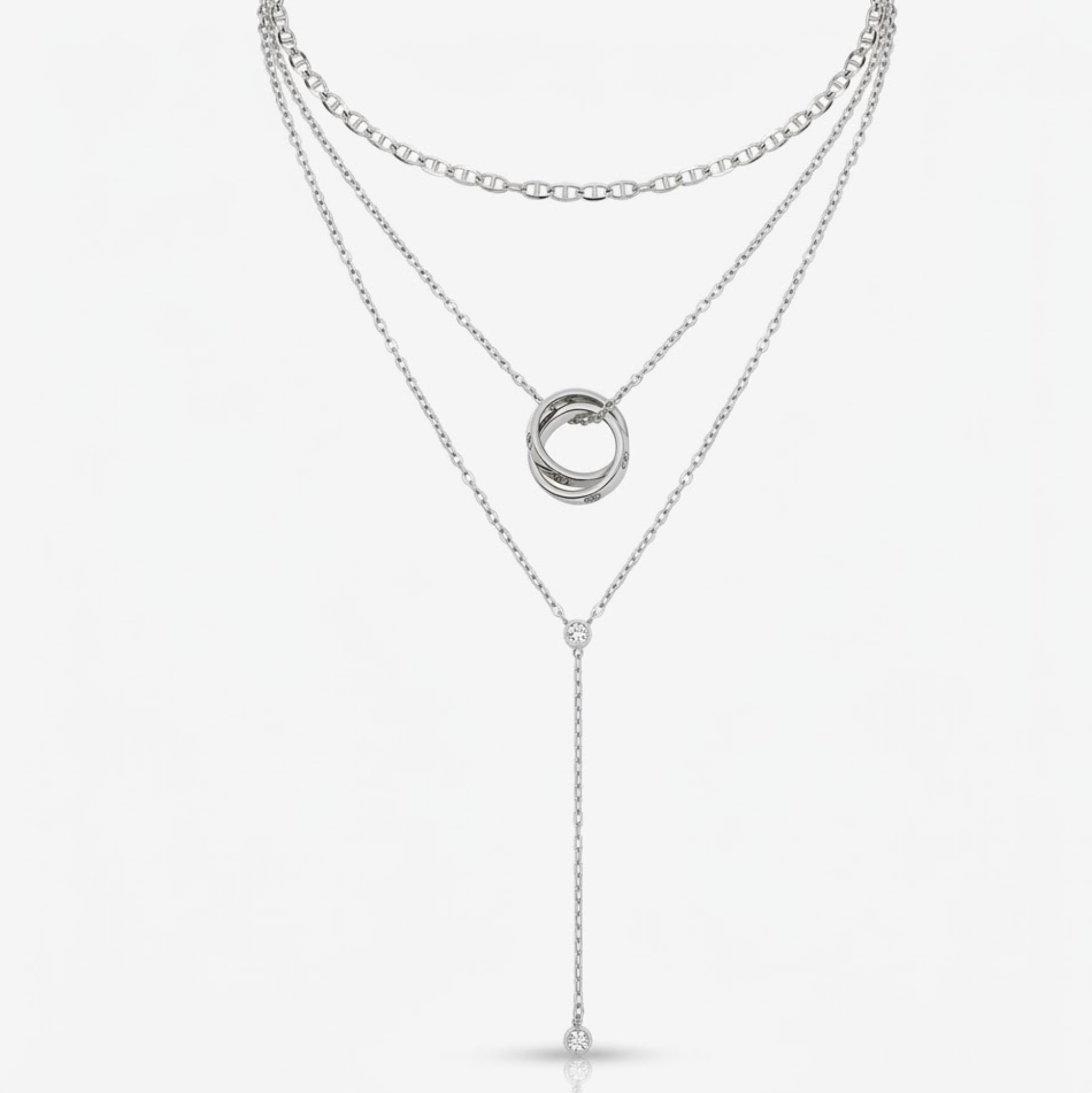 Effortless Luxe 3 Piece Necklace Bundle