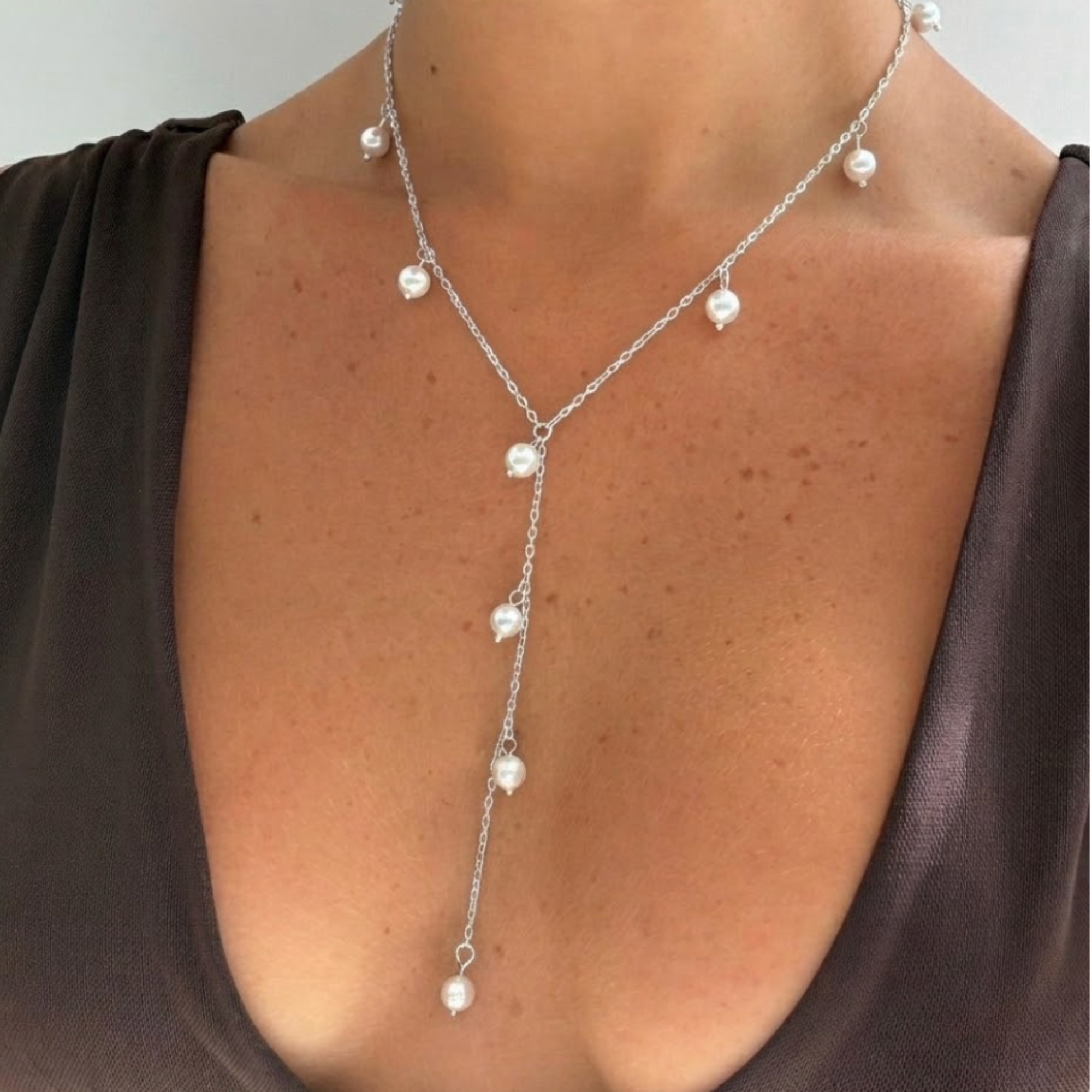 Hallie Lariat Necklace