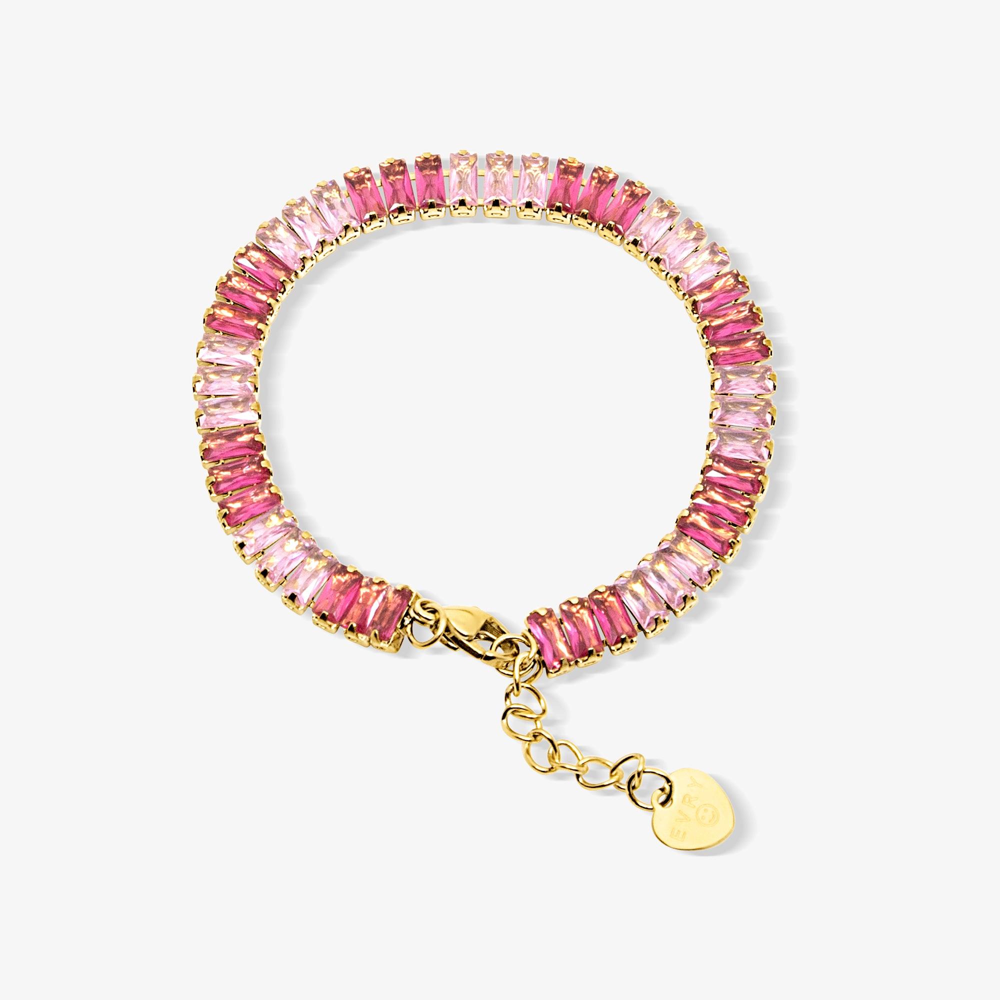 Frost Beam Tennis Bracelet