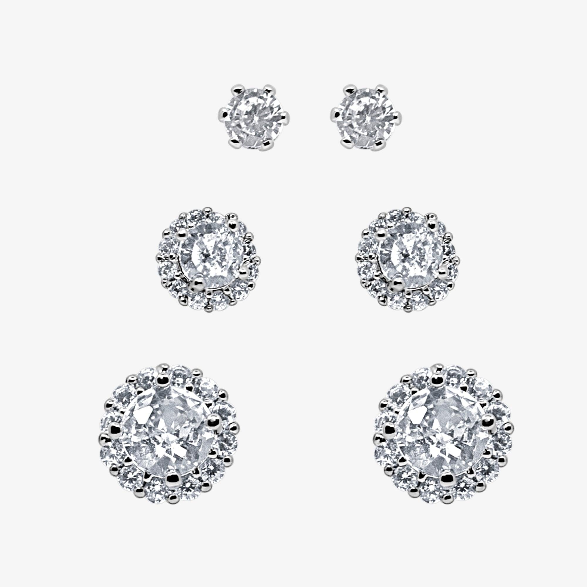 Evryday Icons Stud Earrings 3 Piece Pack