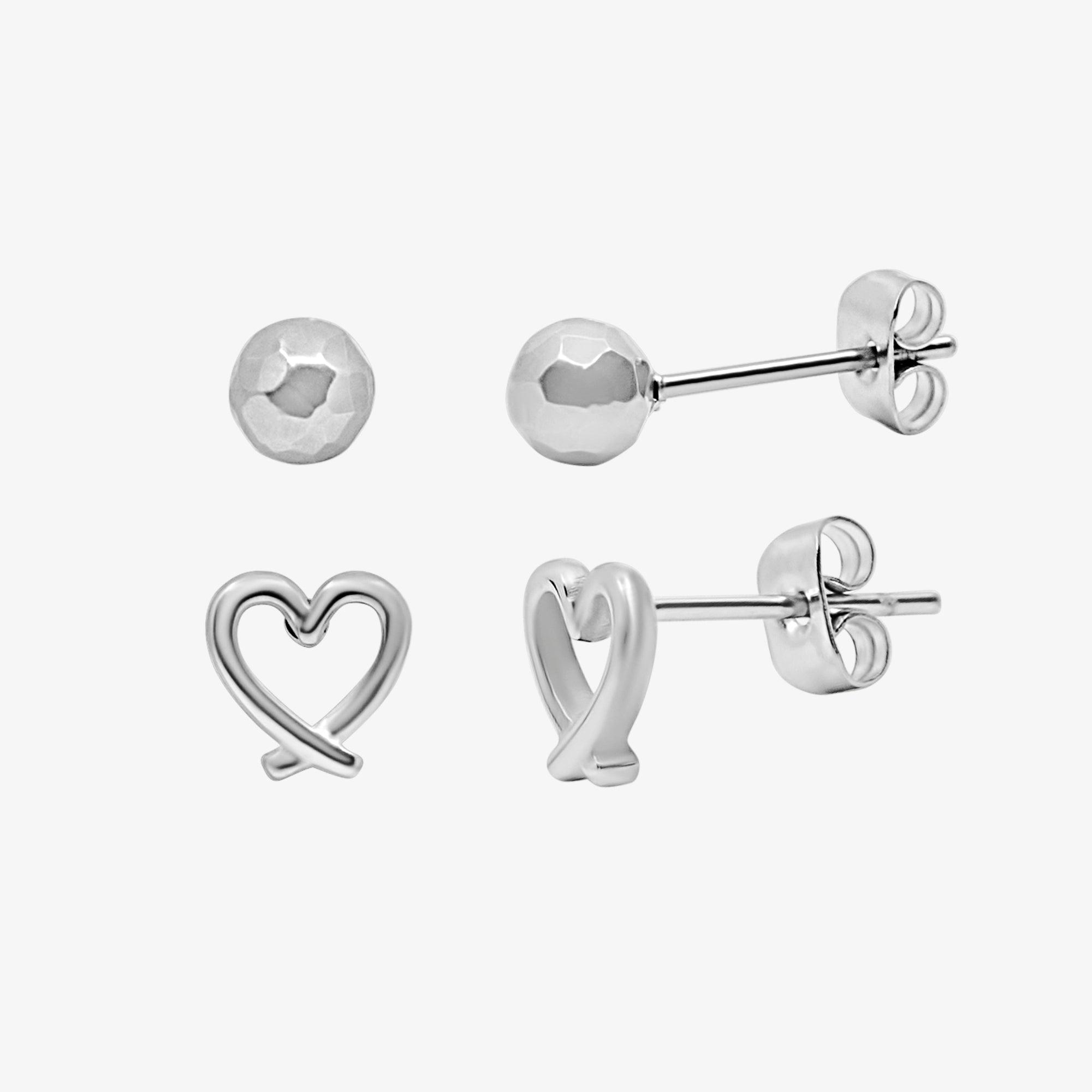 Sweetest Girl In Town 2-Pair Earrings Set
