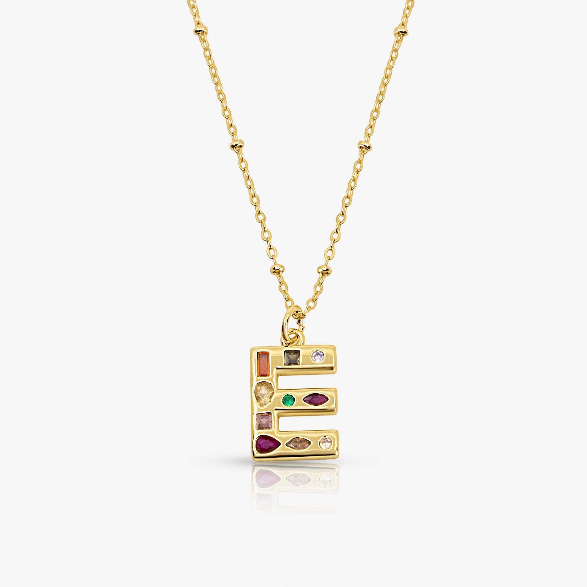 Bright Babe Initial Necklace