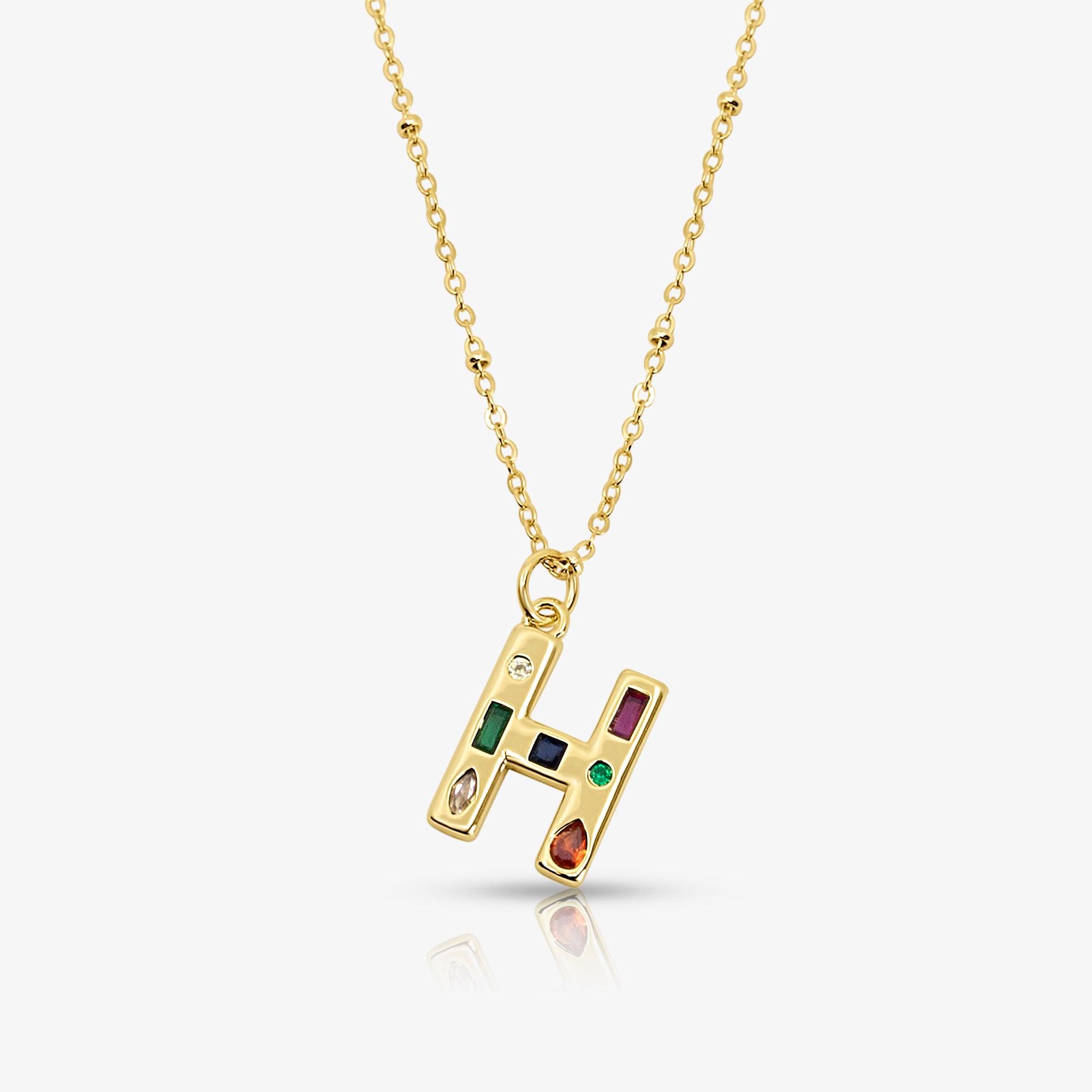 Bright Babe Initial Necklace