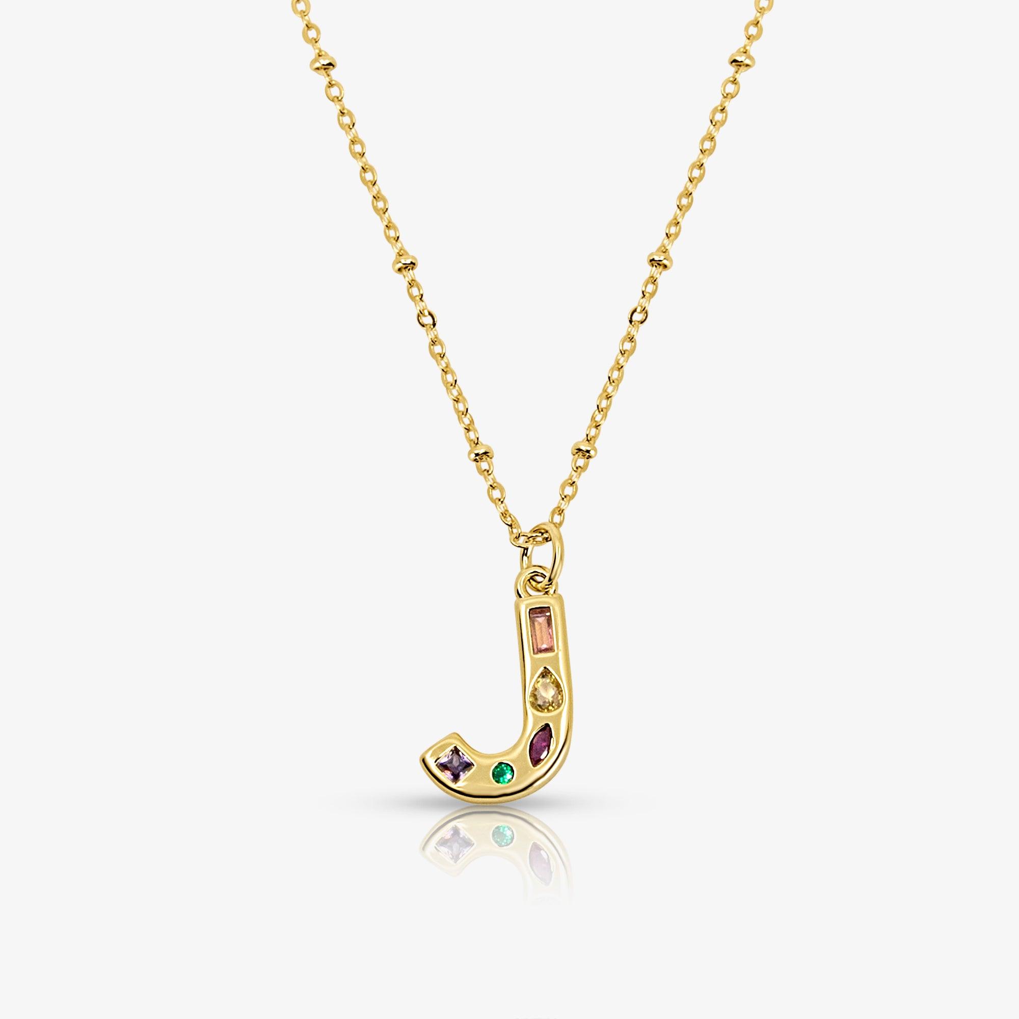 Bright Babe Initial Necklace