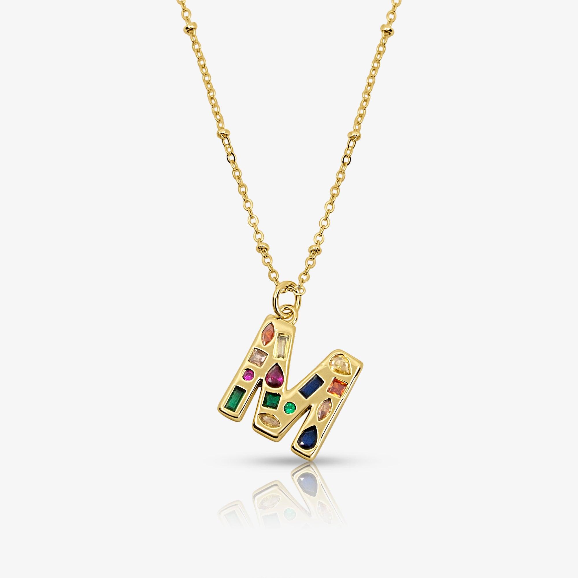 Bright Babe Initial Necklace
