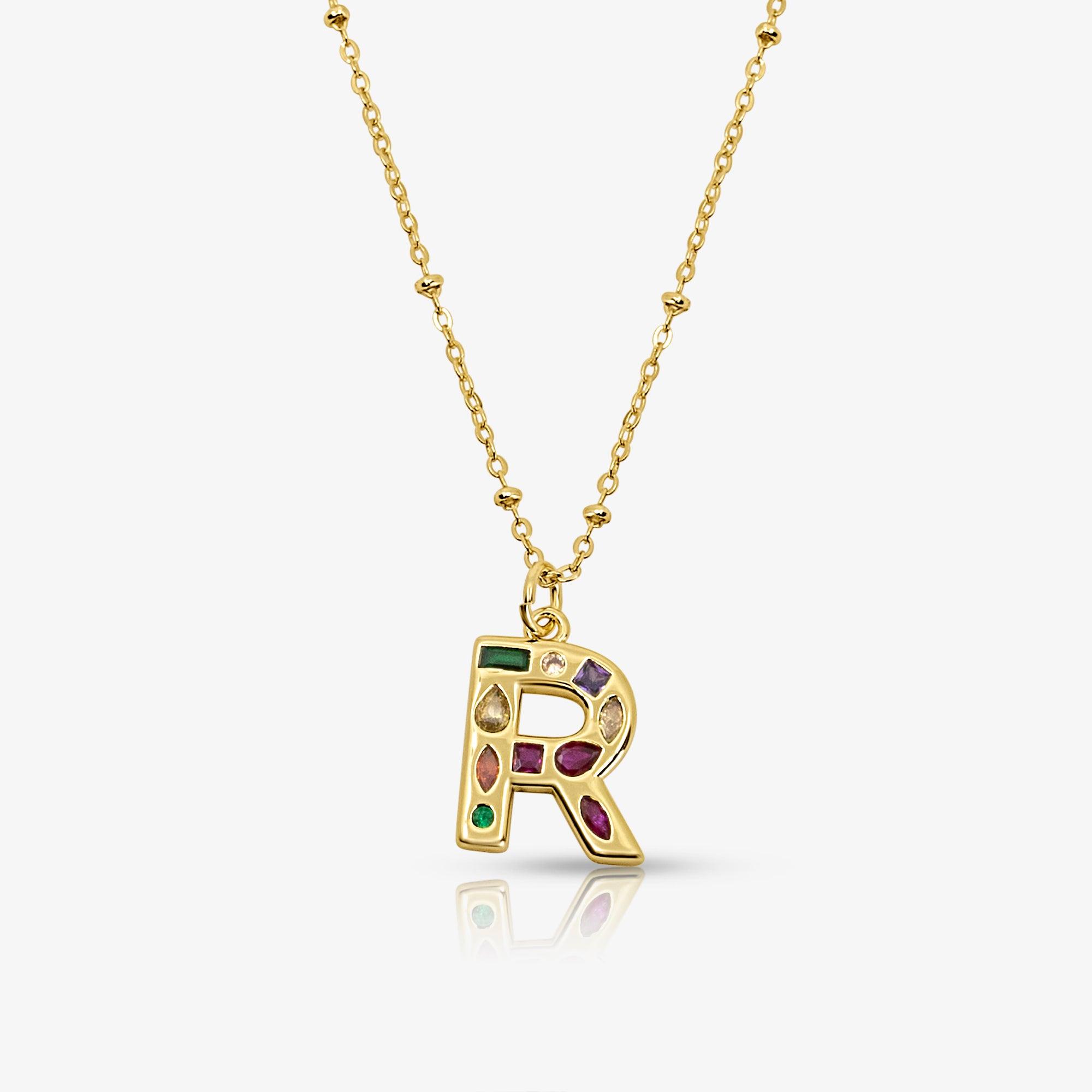 Bright Babe Initial Necklace