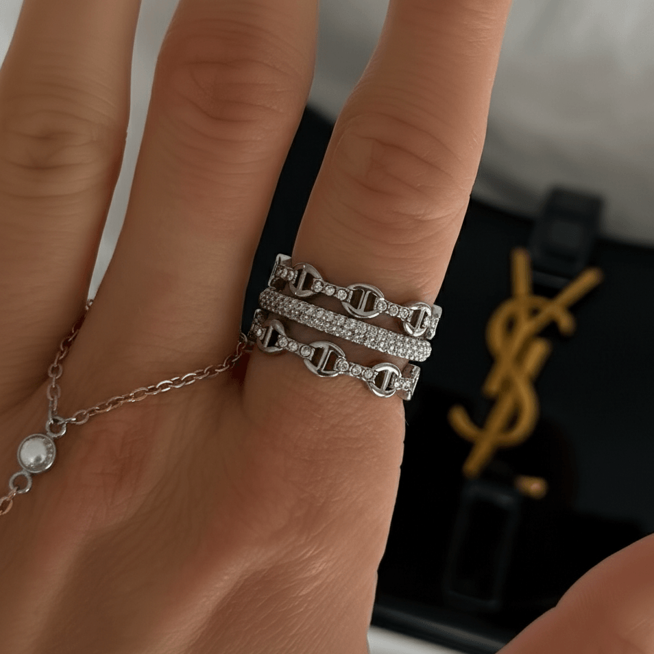 Dolce Iconic Stacked Ring