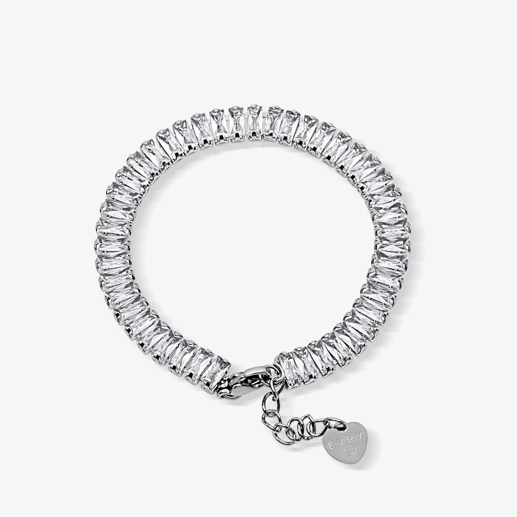 Frost Beam Tennis Bracelet