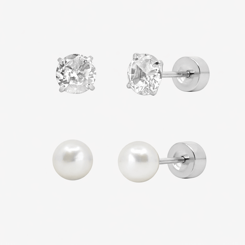 Flat Back Earrings Set Collection